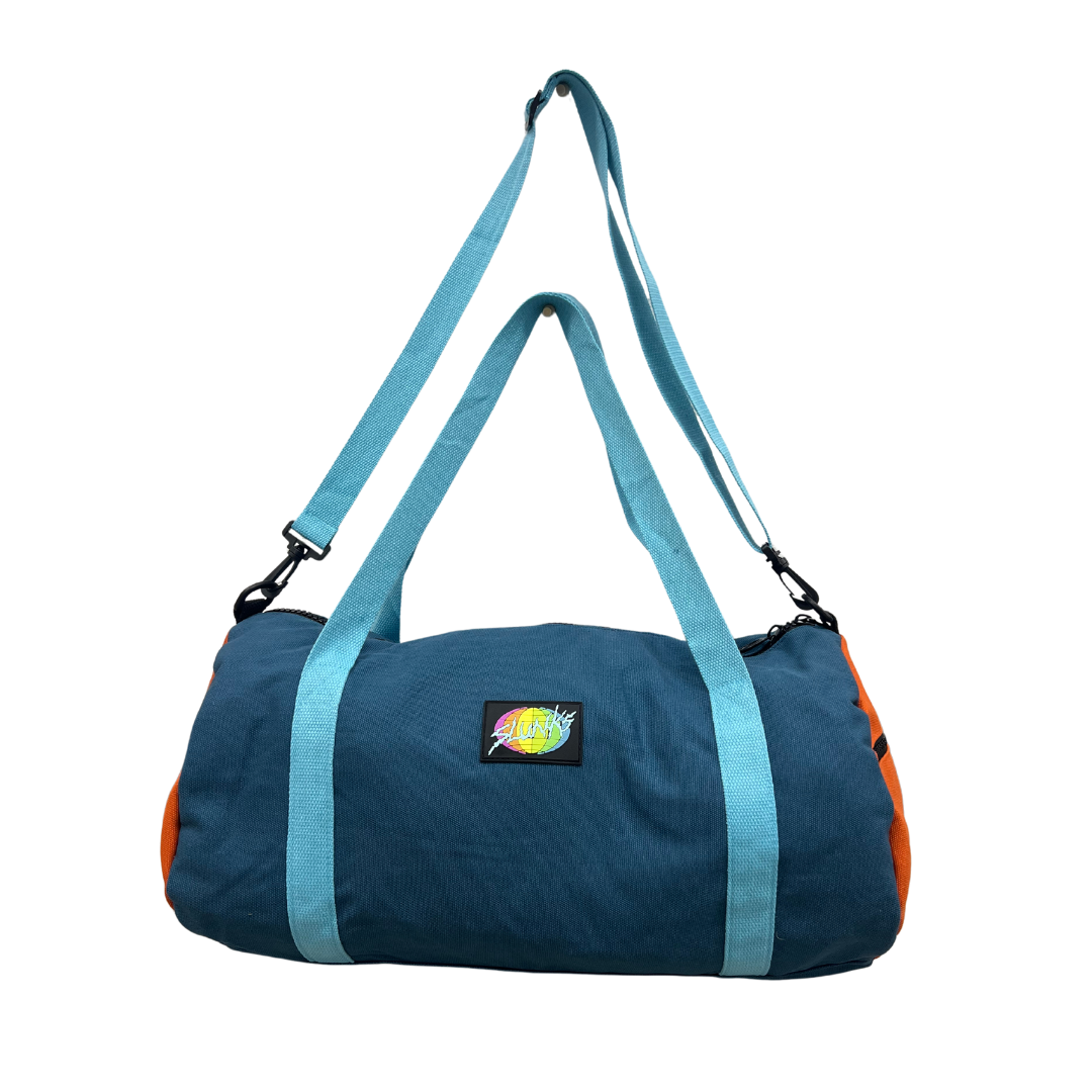 Color Block SLUNKS Duffle Bags