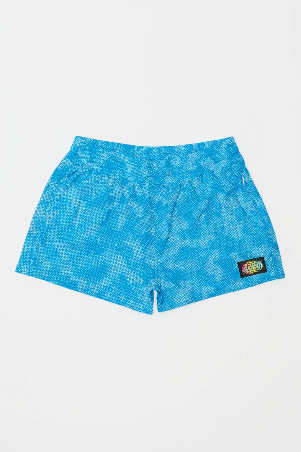 Baby Blue What's The Clue Women's Shorts