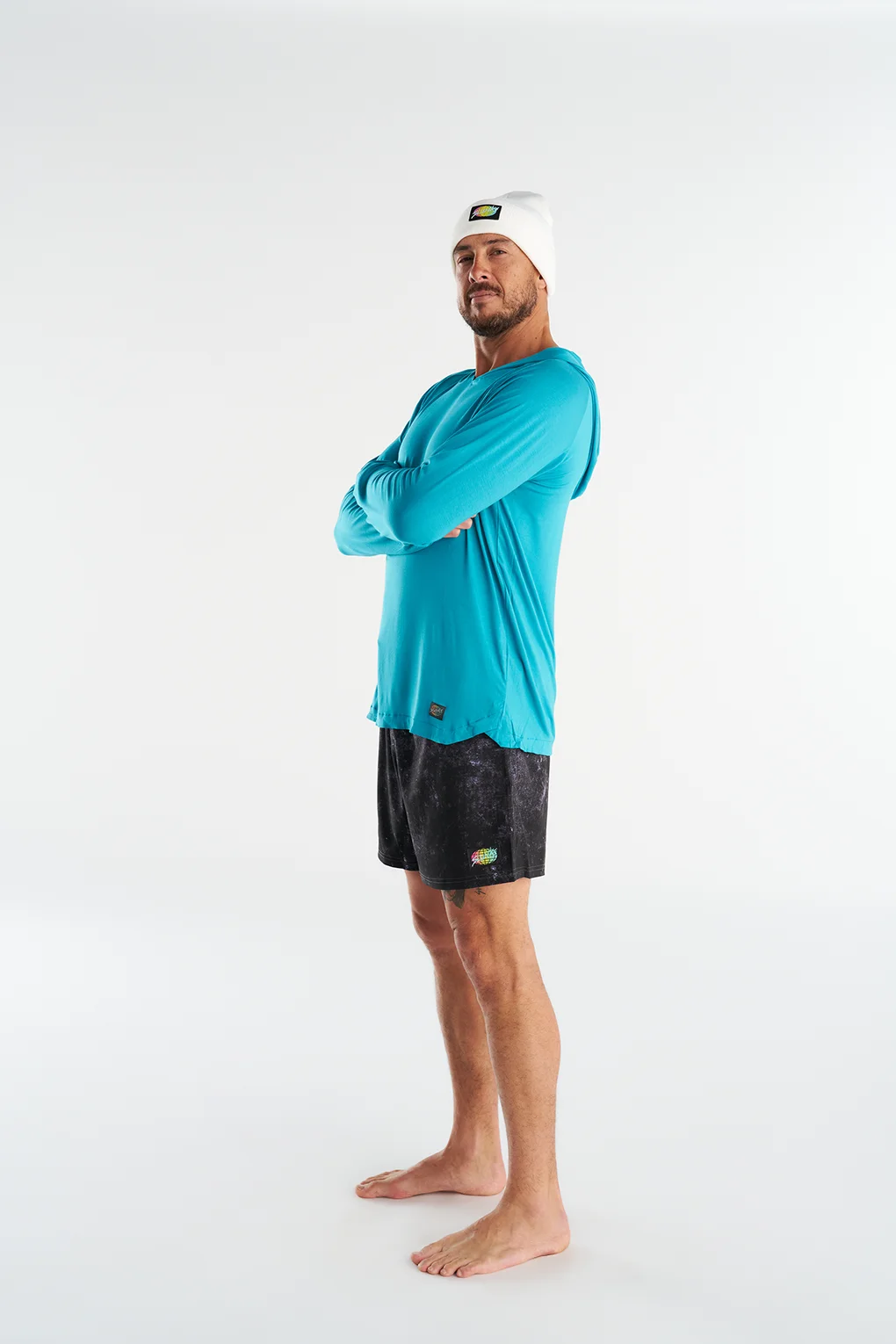 Bondi Blue Bamboo Hoodie