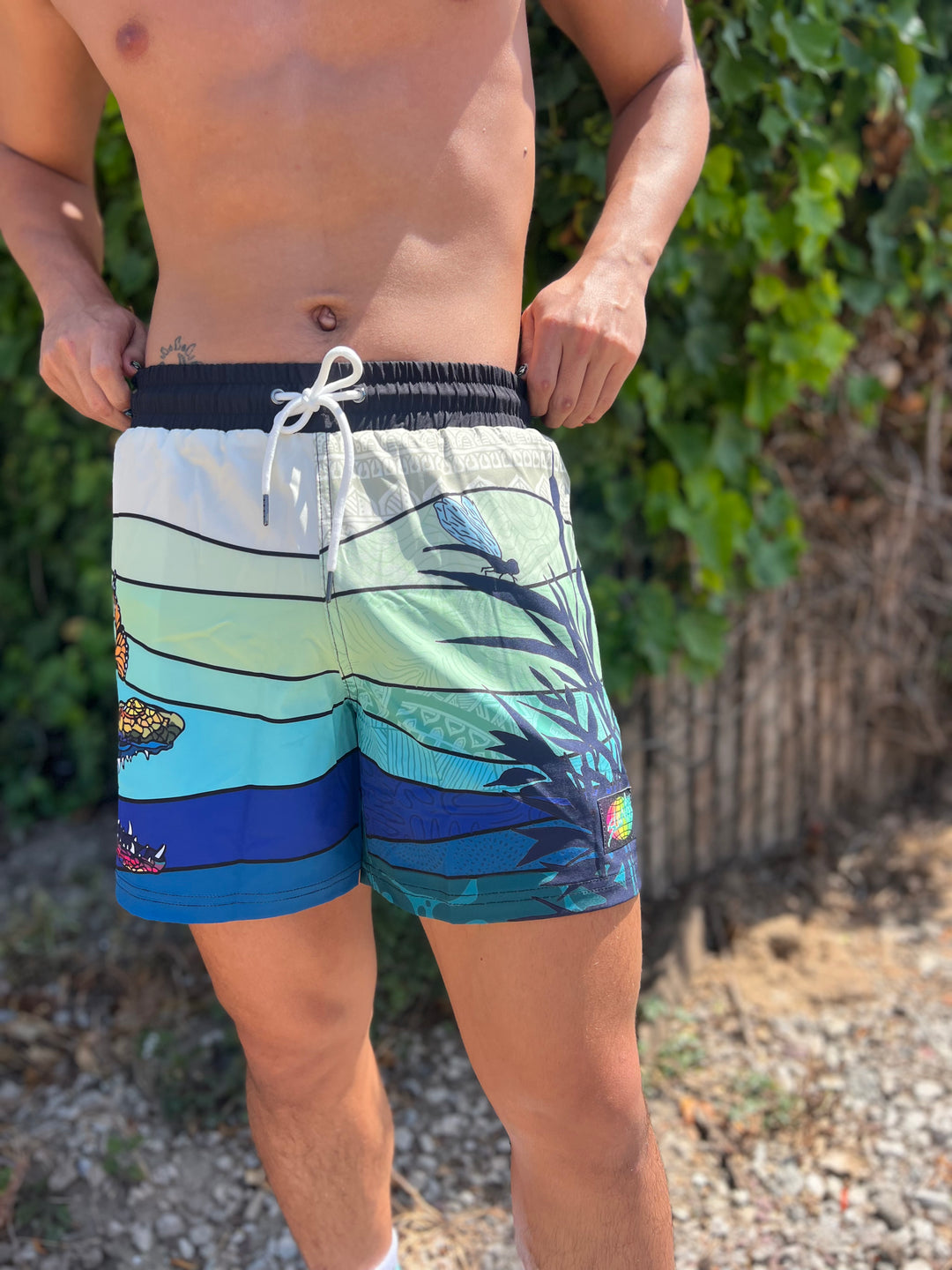 CROCODILIA 5" Men's Shorts