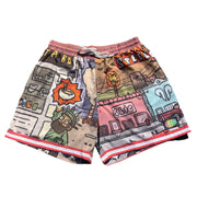 BART OATMEAL 5" Men's Shorts