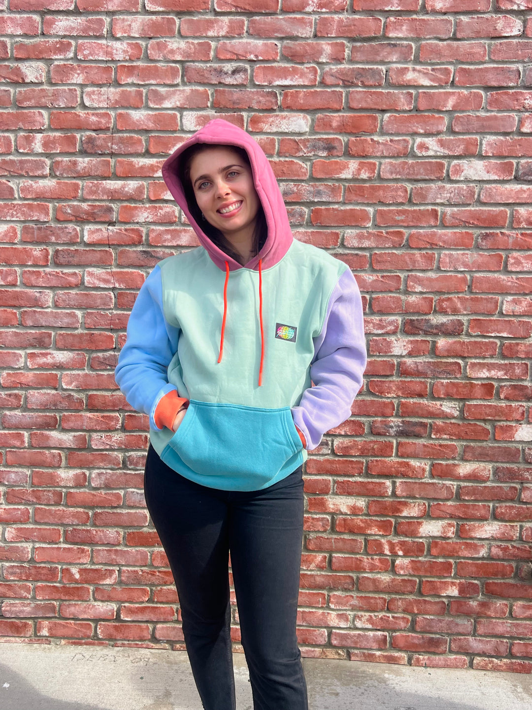 Color Block Hoodie